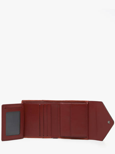 Portefeuille Leder Yves renard Oranje nubuck 26680 ander zicht 2